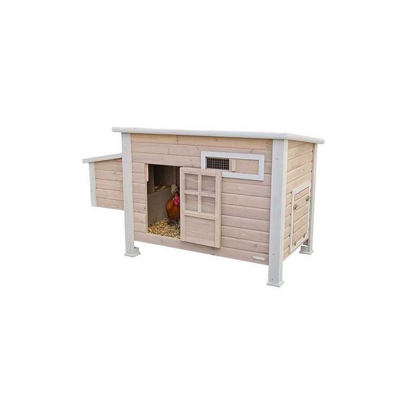 Poulailler En Promo Idmarket Poulailler Volire Duplex Xxl En Bois