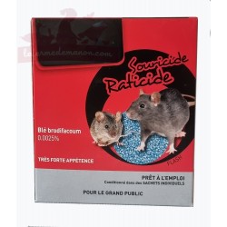 Raticide en pâte polyvalent lutter contre rats et souris à base de  brodifacoum