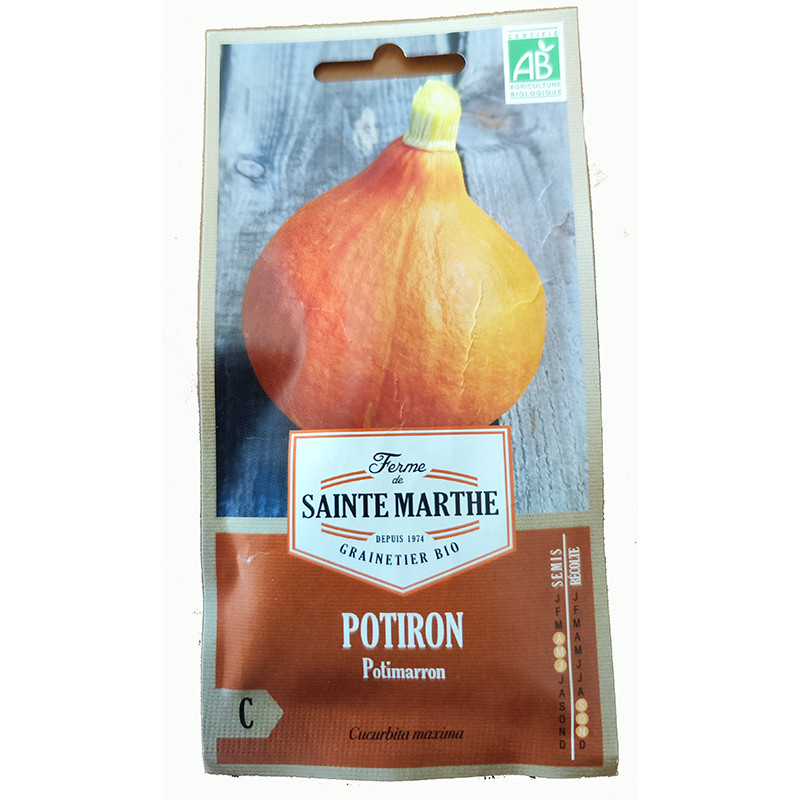 Potiron Potimarron AB - Sachet de 15 graines