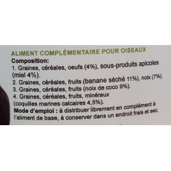 batonnet aux miel et oeufs. batonnet aux fruits et noix. batonnet à la noix de coco. Batonnet aux minéraux